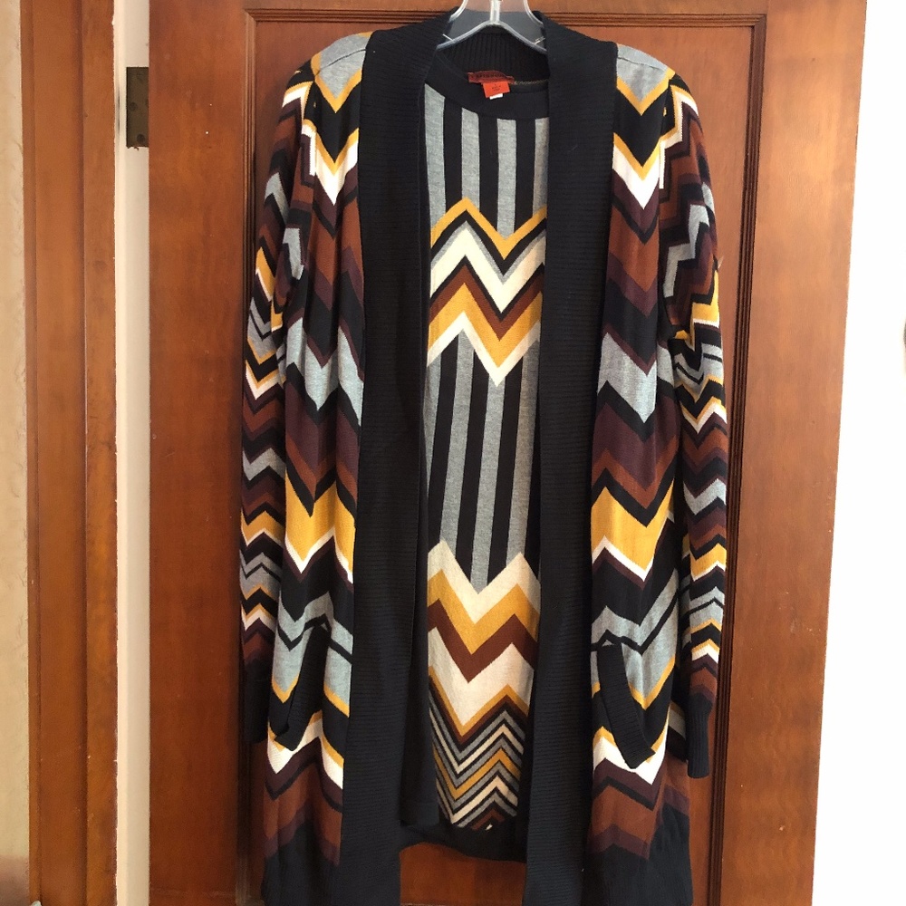 Missoni Sweater Dress with Cardigan - Sz Large